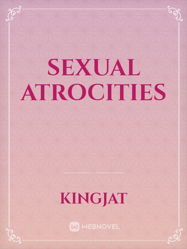 Sexual Atrocities Book