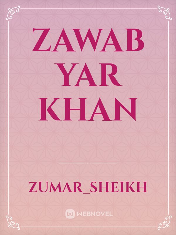 zawab yar khan Book