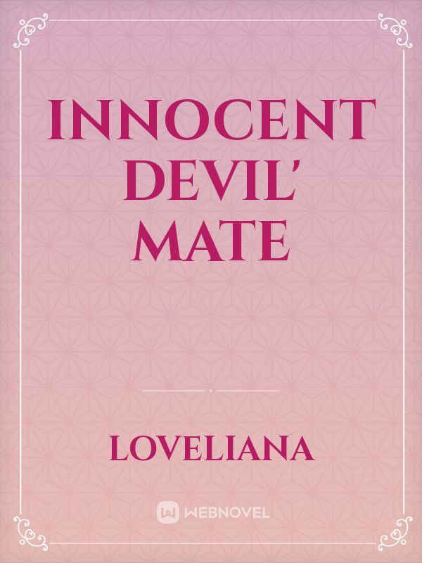 innocent 
devil' mate Book