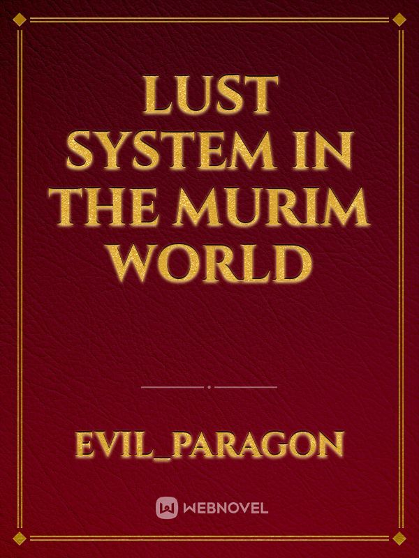 Lust System in the Murim World Book