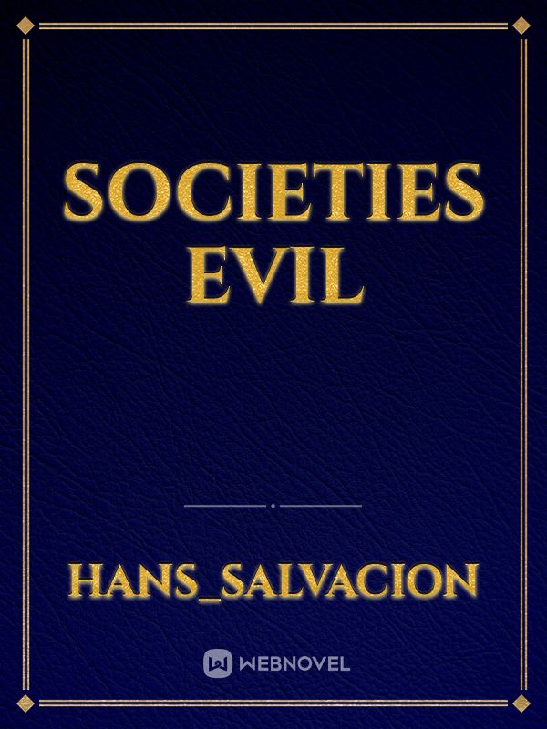 Societies Evil Book