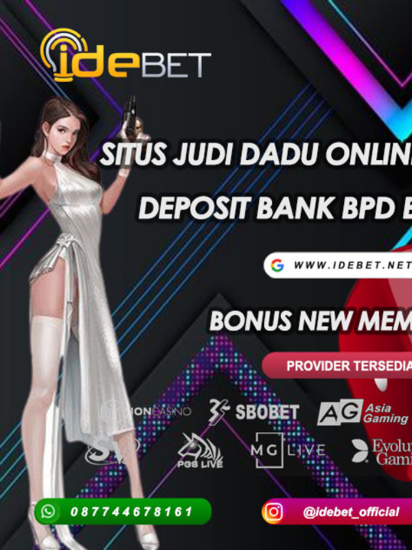 IDEBET : Judi Dadu Online Bank BPD Bali Book
