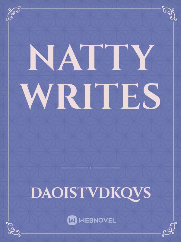 Natty Writes Book