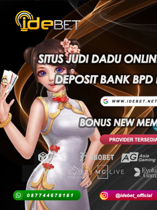 IDEBET : Judi Dadu Online Bank BPD DIY