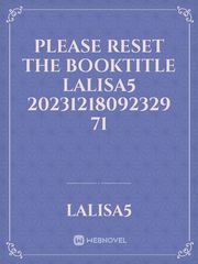please reset the booktitle Lalisa5 20231218092329 71 Book