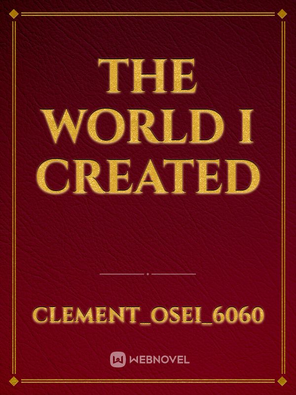 The world I Created Book