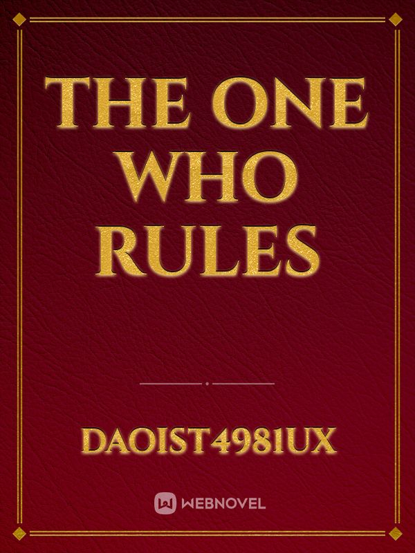 The one who rules Book