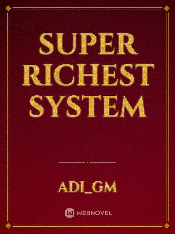 Super Richest System Book