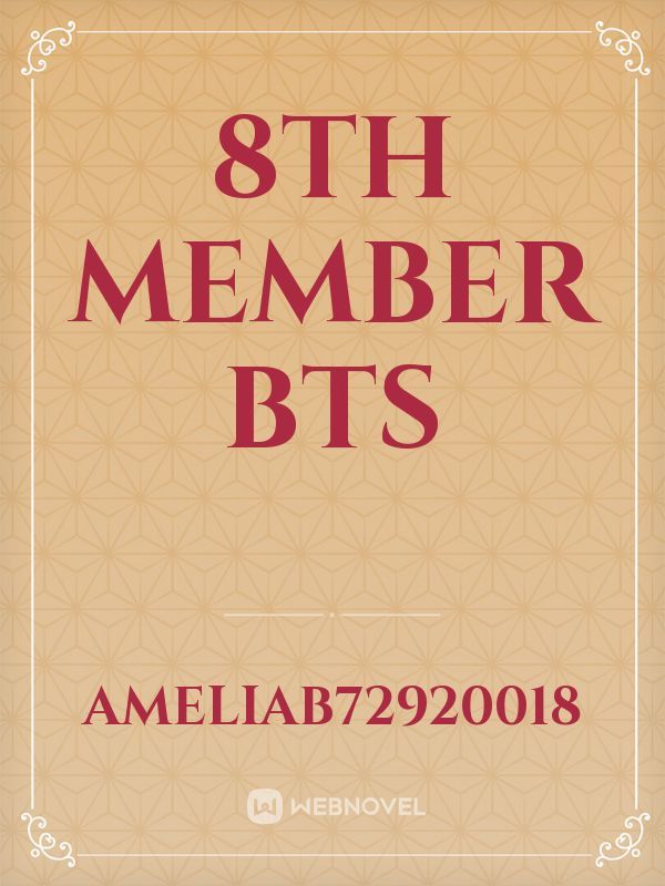 8th member BTS