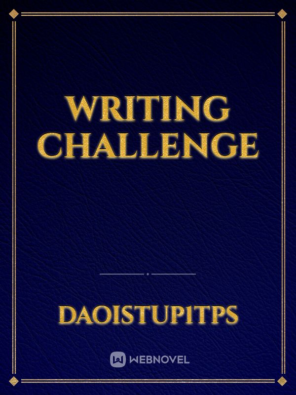 Writing Challenge Book