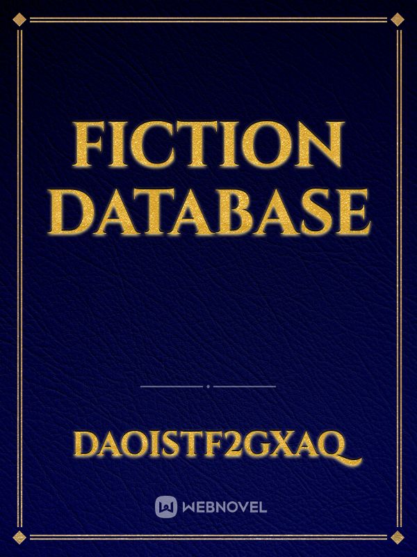 Fiction Database Book
