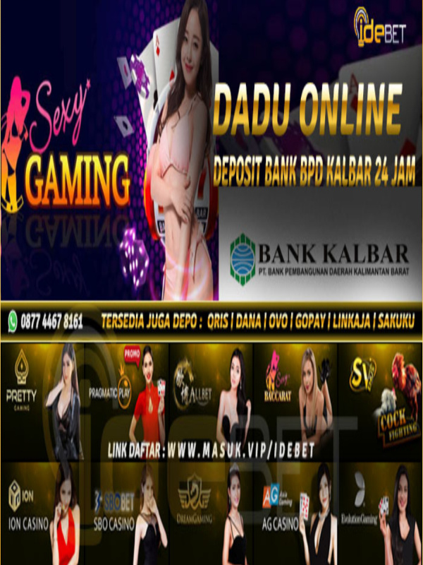 IDEBET | Bandar Judi Dadu Online Bank BPD Kalbar