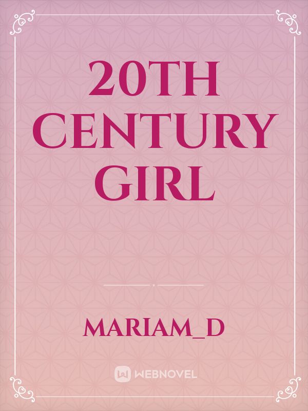 20TH century Girl Book