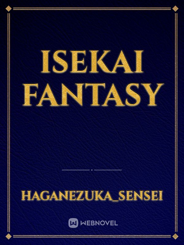 Isekai fantasy Book