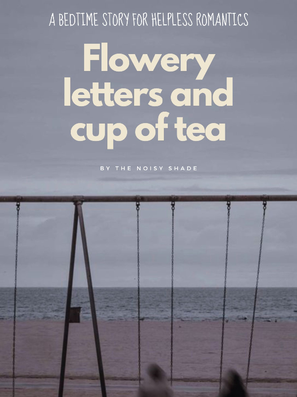 Flowery letters and cup of tea (GL) Book
