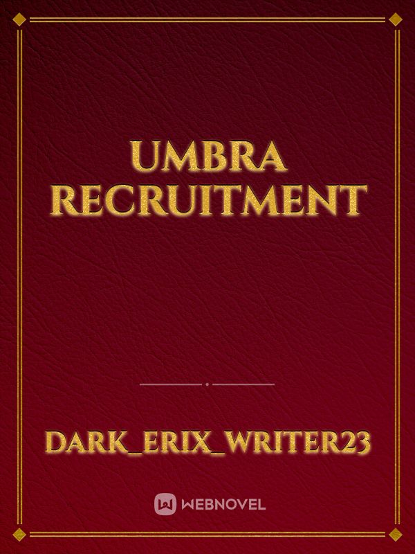umbra Recruitment Book