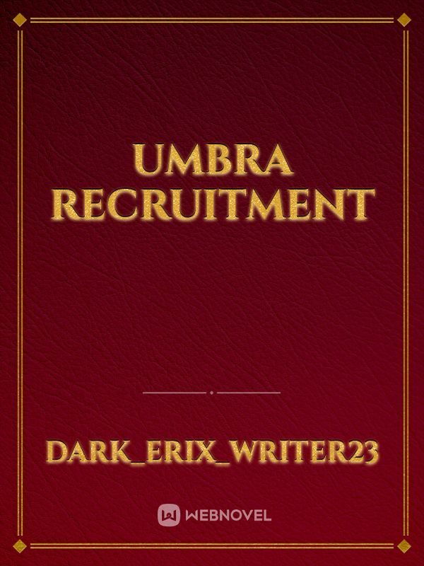 umbra Recruitment