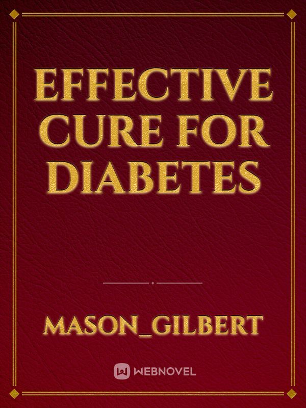 effective cure for diabetes