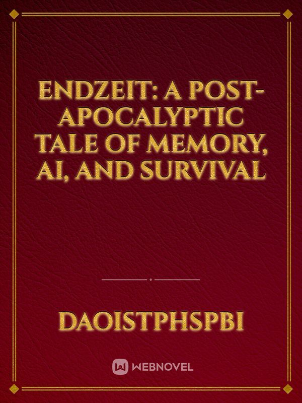 Endzeit: A Post-Apocalyptic Tale of Memory, AI, and Survival