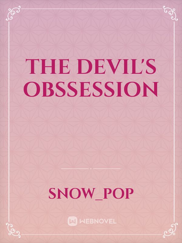 The Devil's Obssession Book
