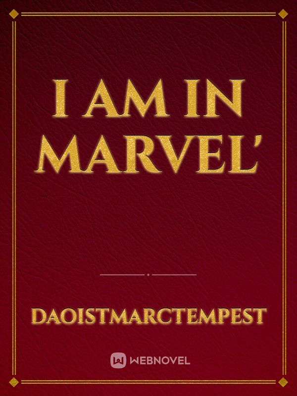 I Am In Marvel' Book