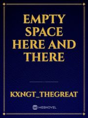 empty space here and there Book
