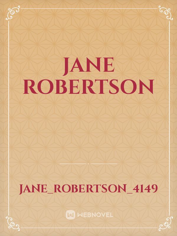 Jane Robertson