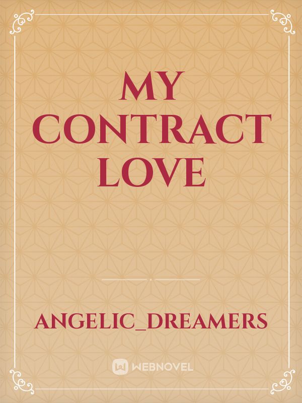 my contract love Book