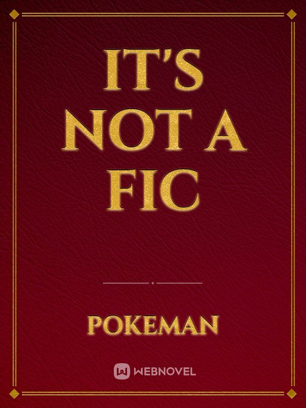 It's not a fic Book