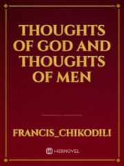 Thoughts of God and thoughts of men Book