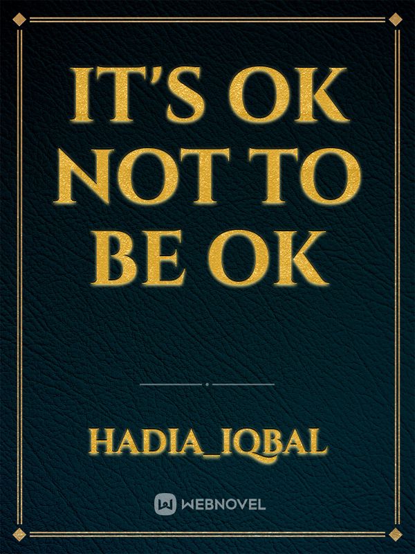 It's ok not to be Ok Book