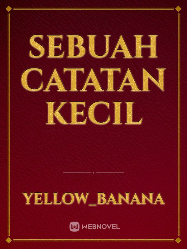 sebuah catatan kecil