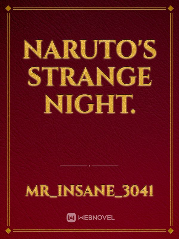 Naruto's Strange Night. Book