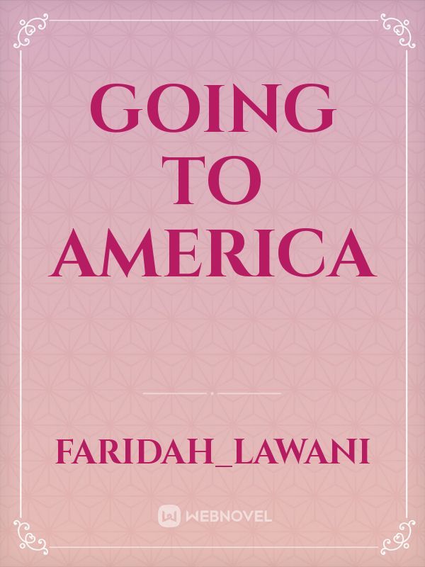 Going to America Book