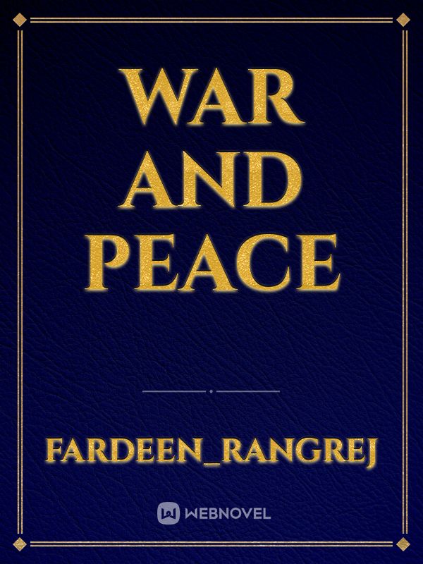 War and 
peace Book