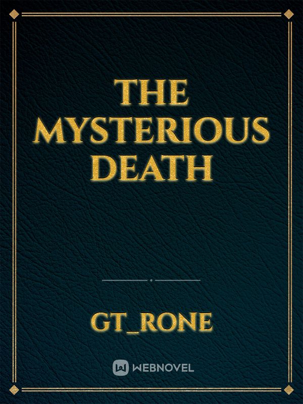 The mysterious death Book