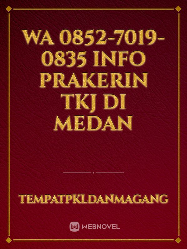 WA 0852-7019-0835 Info Prakerin Tkj Di Medan Book