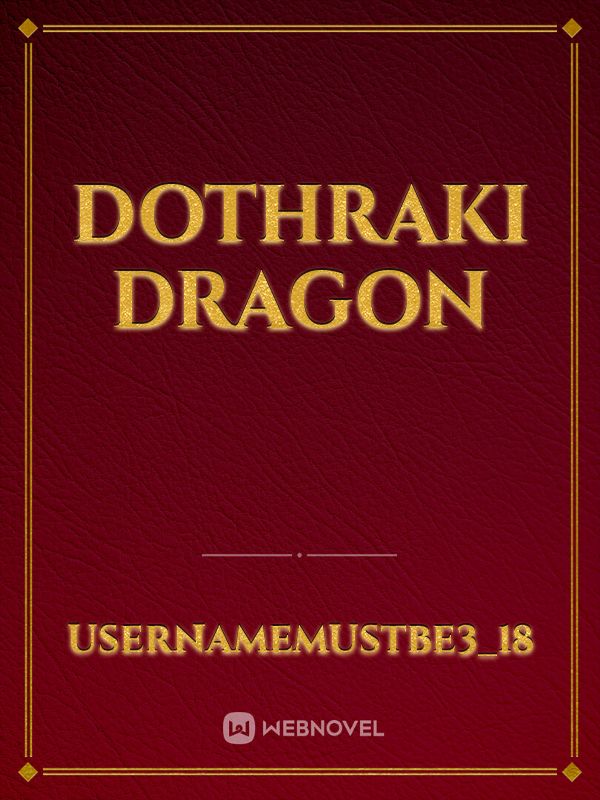 Dothraki Dragon Book