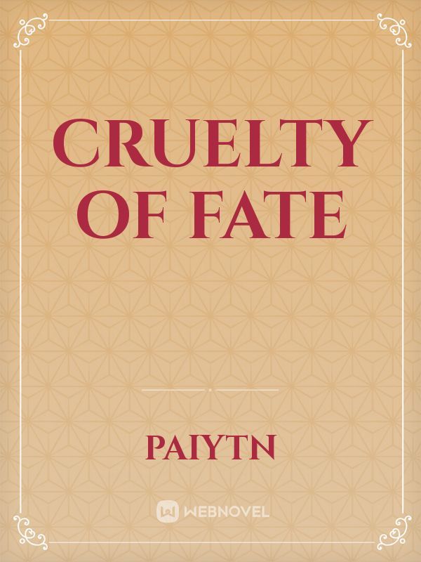 Cruelty of Fate Book