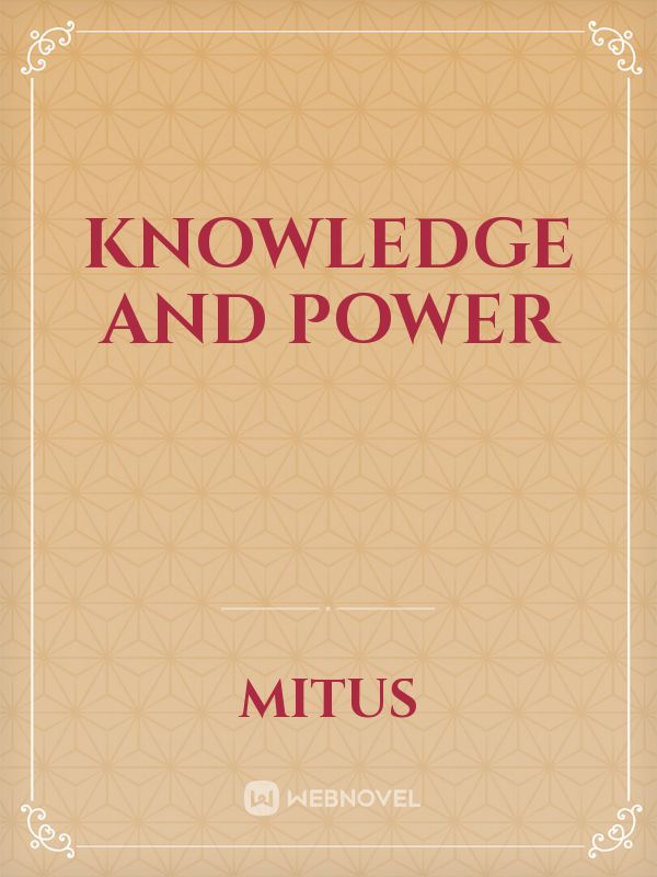 Knowledge and Power Book