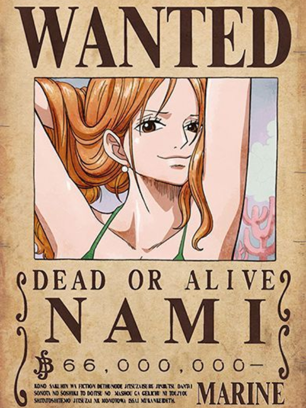 One piece wanted posters  Big mama one piece, One piece