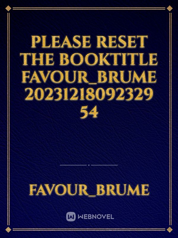 please reset the booktitle Favour_Brume 20231218092329 54