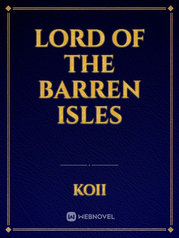 Lord of the Barren Isles Book