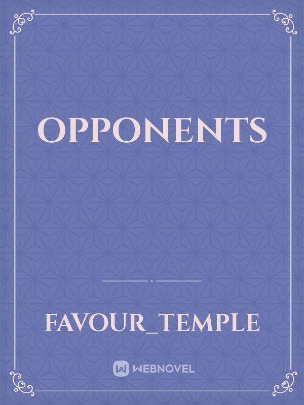 OPPONENTS Book