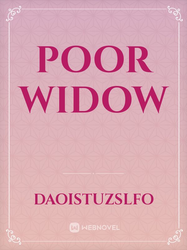poor widow Book