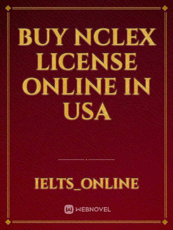 Buy NCLEX License online in USA