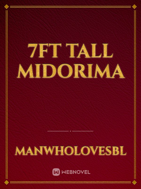 7ft tall Midorima Book