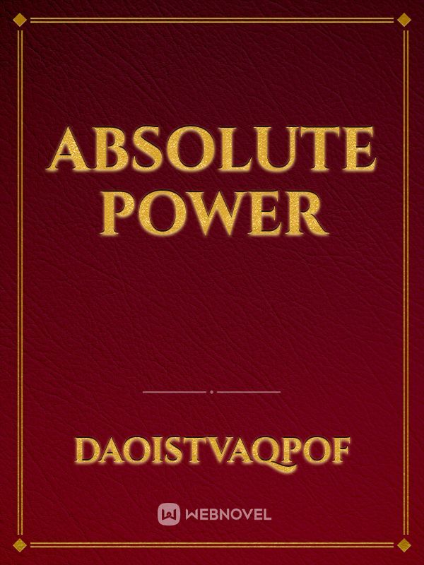 Absolute power Book