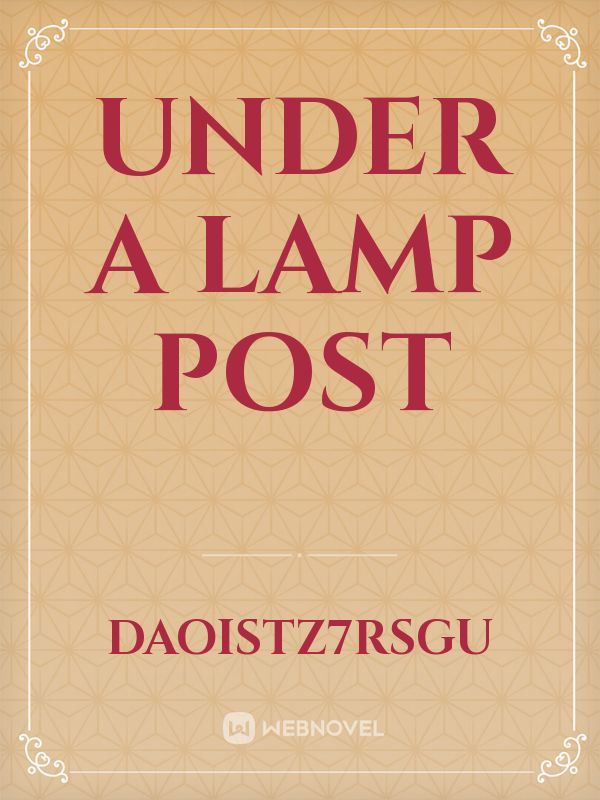 Under a Lamp Post Book