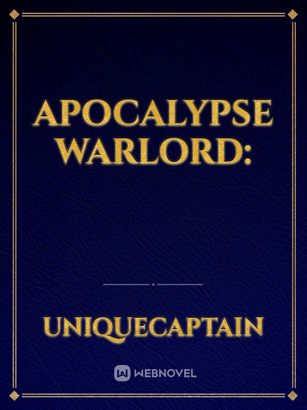 Apocalypse Warlord: Book